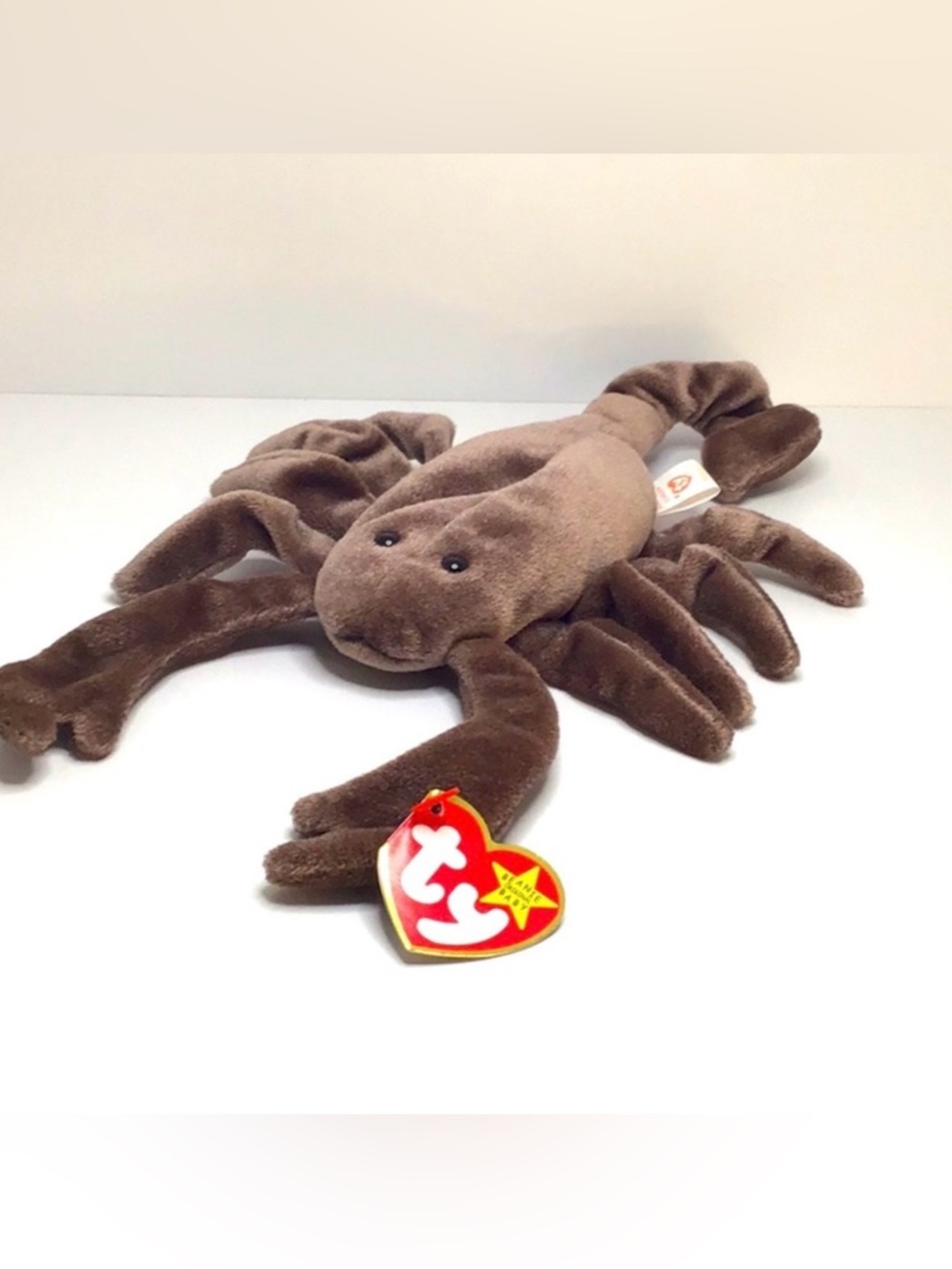 💚 1997 TY “Stinger” Beanie Baby Lobster NWT